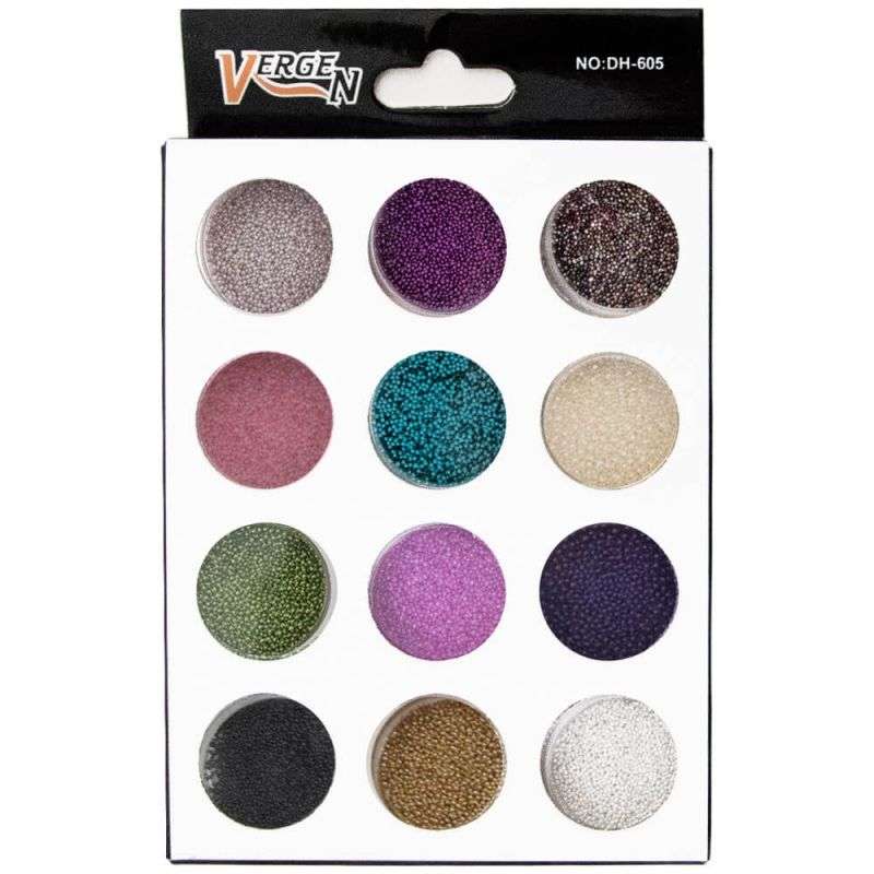 نگین ناخن ورژن مدل GS101 مجموعه 12 عددی