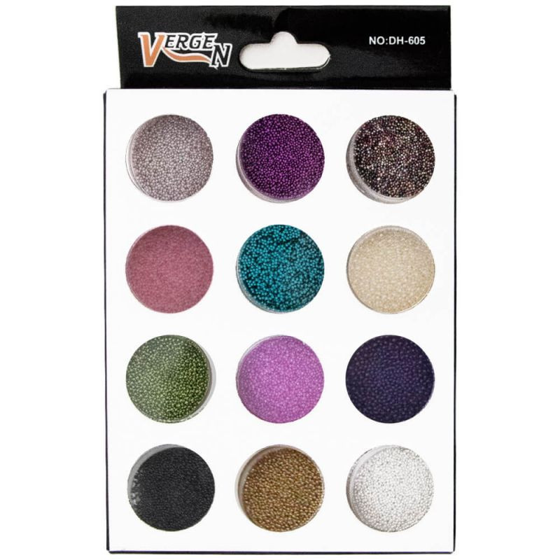 نگین ناخن ورژن مدل GS101 مجموعه 12 عددی