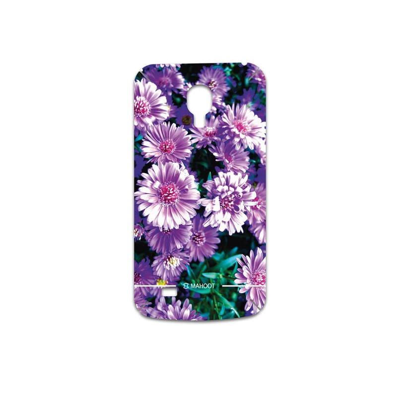 برچسب پوششی ماهوت مدل Purple-Flower مناسب برای گوشی موبایل سامسونگ Galaxy S4 mini