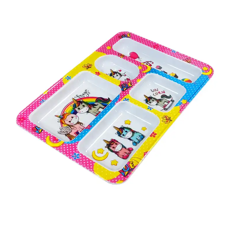 ظرف غذای کودک مدل یونیکورن کد 2002