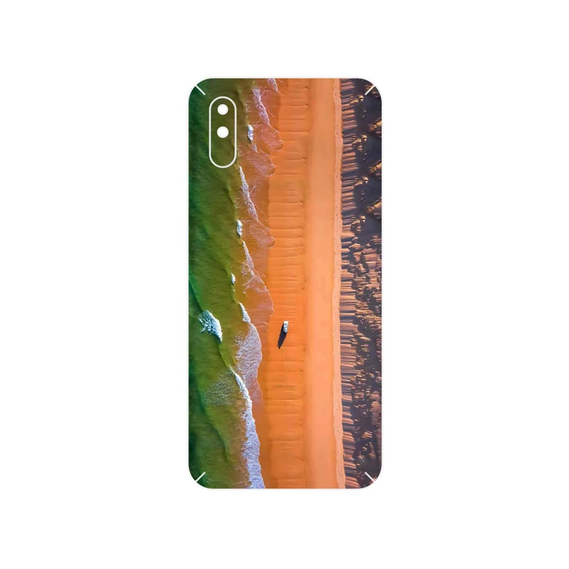 برچسب پوششی ماهوت مدل Beach and Green Sea مناسب برای گوشی موبایل آنر 9A