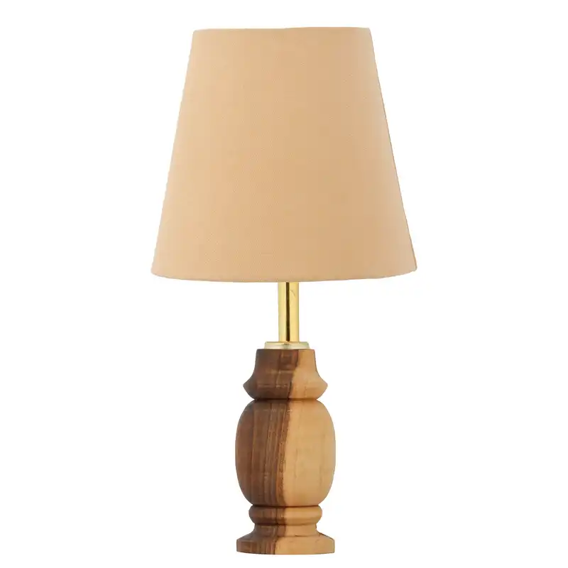 آباژور رومیزی مدل چوبی بومرنگ مینی کد 46