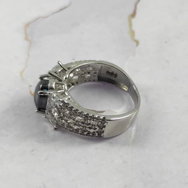 انگشتر نقره زنانه سلین کالا مدل حدید کد 5 انگشتر نقره زنانه سلین کالا مدل حدید کد 5