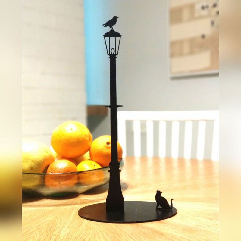 پایه رول دستمال کاغذی نیتا طرح قفس