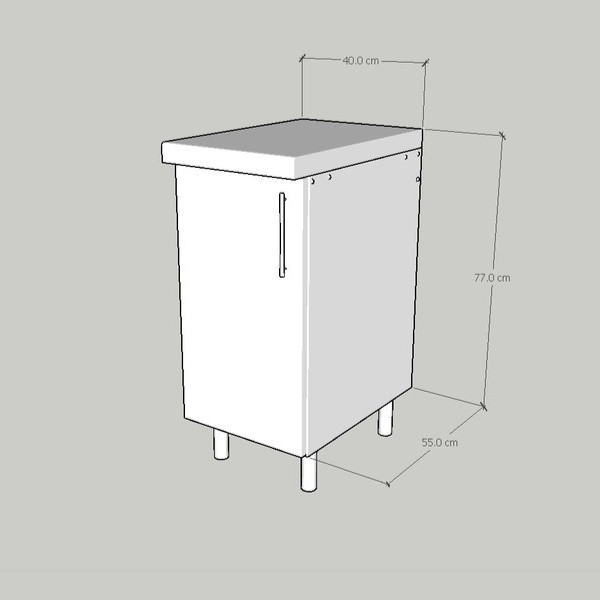 کابینت دیواری تی اس تی مدل 60cm کد 379