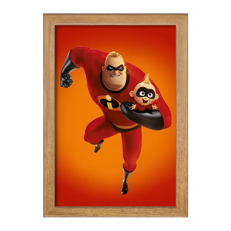 تابلو خندالو مدل شگفت انگیزان The Incredibles  کد 1847