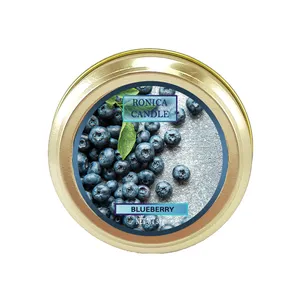 شمع  رونیکا مدل بلوبری کد 2