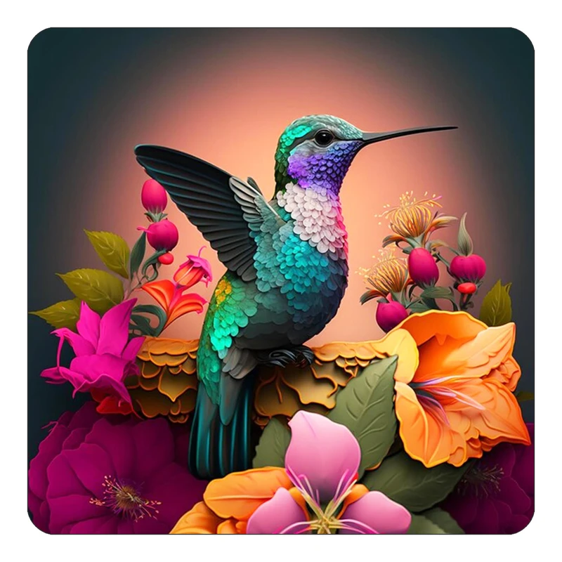 مگنت کاکتی طرح حیوانات رنگی مدل mp25875