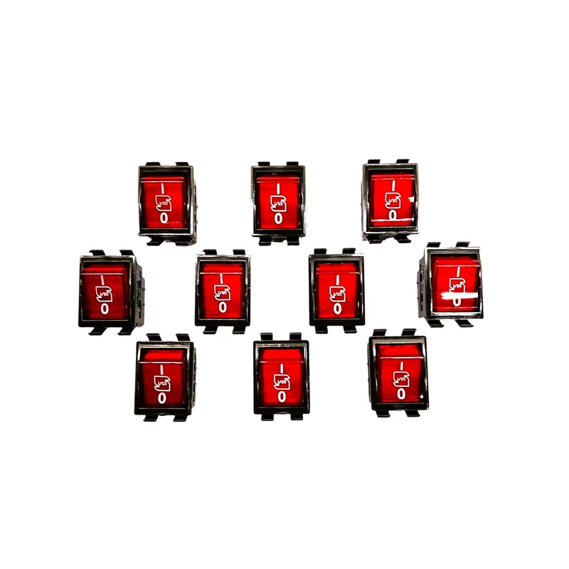 کلید راکر ماهان مدل ترمینالی 16 آمپر بسته 10 عددی 