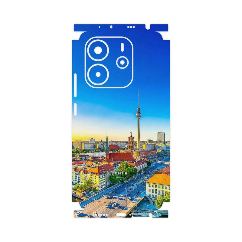 برچسب پوششی ماهوت مدل City of Berlin-FullSkin مناسب برای گوشی موبایل شیائومی Redmi Note 14 4G