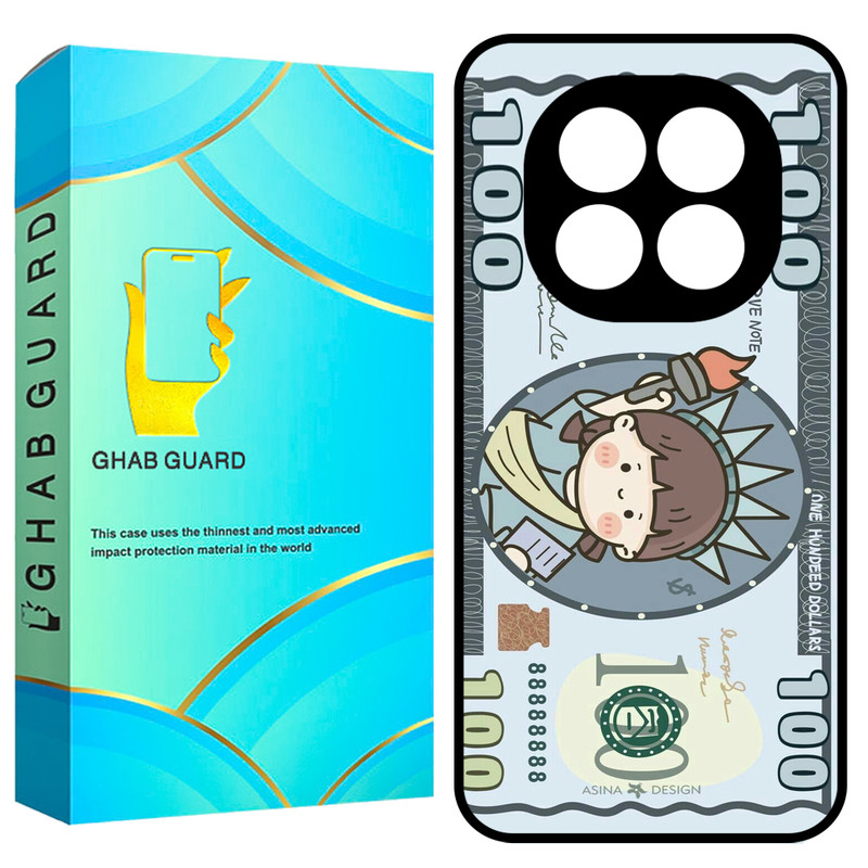 کاور قاب گارد طرح دلار مدل GN14P مناسب برای گوشی موبایل شیائومی Redmi Note 14 Pro 5G / Note 14 Pro Plus 5G