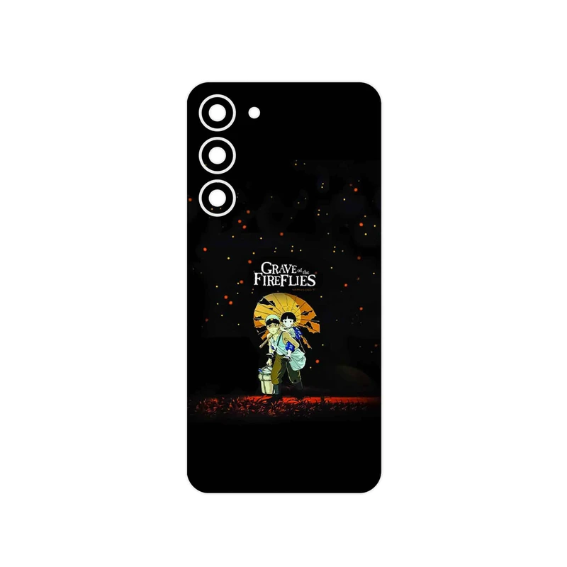 برچسب پوششی ماهوت مدل Grave of the Fireflies مناسب برای گوشی موبایل سامسونگ Galaxy S23 Plus