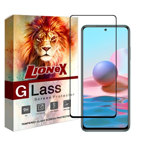 محافظ صفحه نمایش لایونکس مدل FULZPLUS مناسب برای گوشی موبایل شیائومی Redmi Note 10