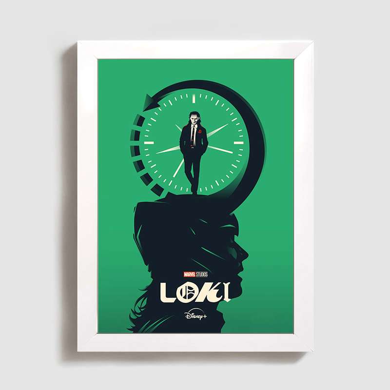 تابلو مدل سریال لوکی مارول marvel loki W336