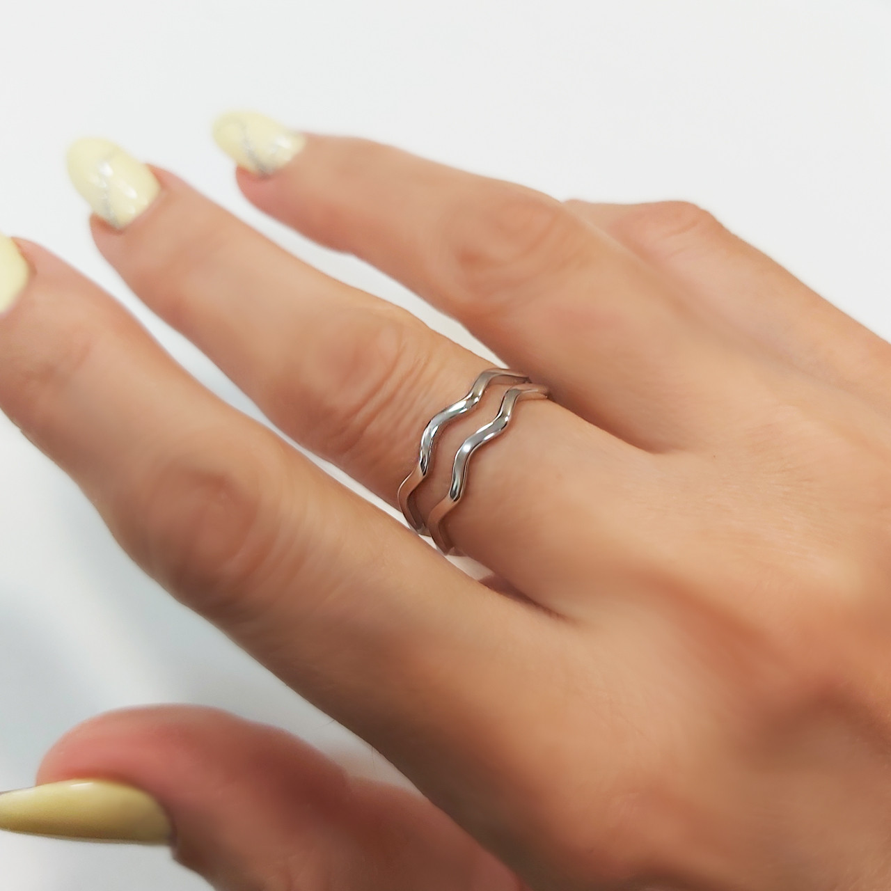 انگشتر نقره زنانه اقلیمه مدل AN158