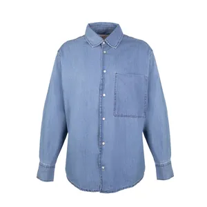 پیراهن آستین بلند یقه برگردان مردانه پوتنزا مدل 92422041