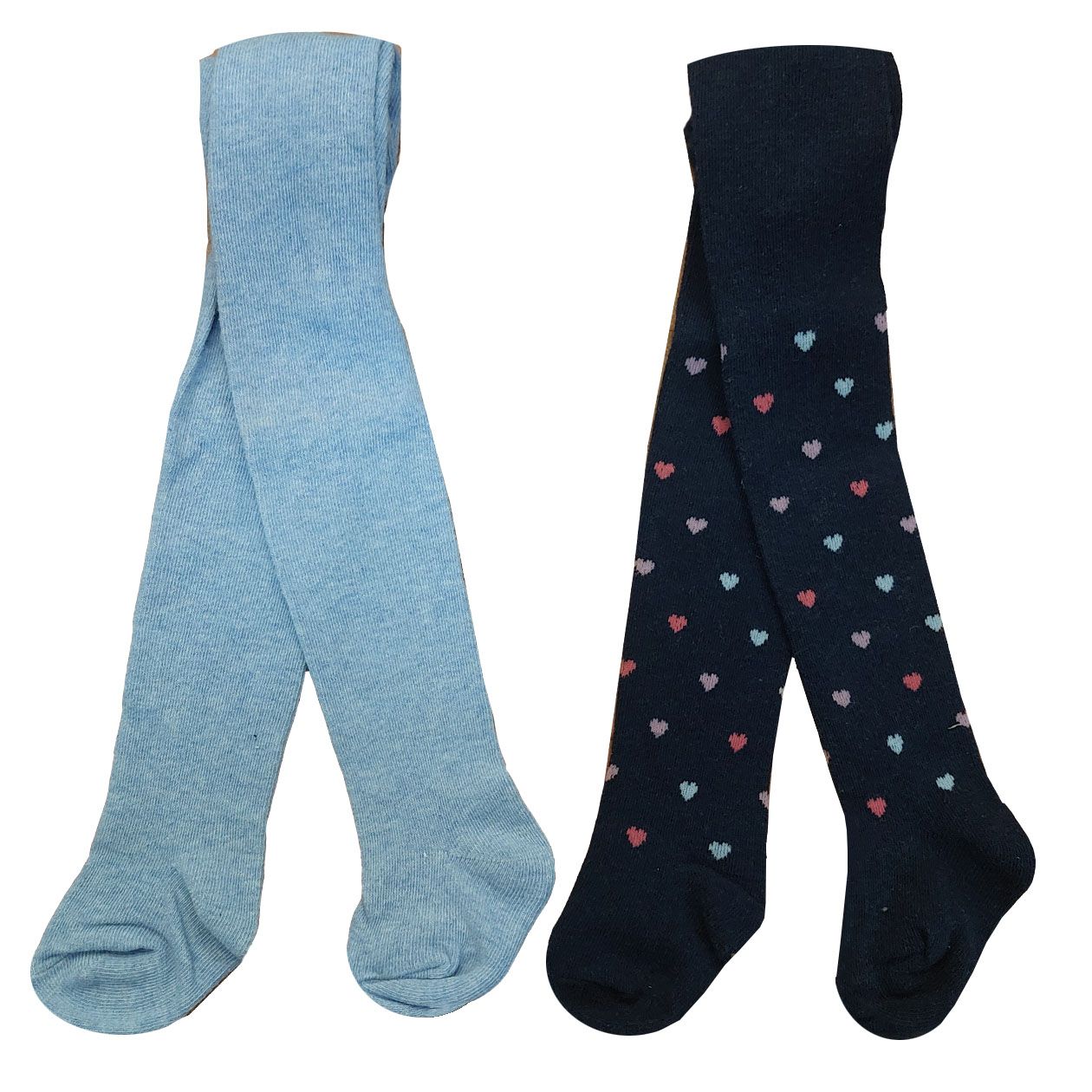 جوراب شلواری نوزادی سی اند ای مدل ستاره بسته 2 عددی - - 1