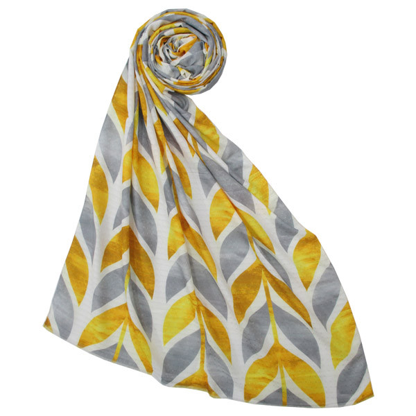 شال زنانه مدل نخ ابریشم کد KS_6821_1 