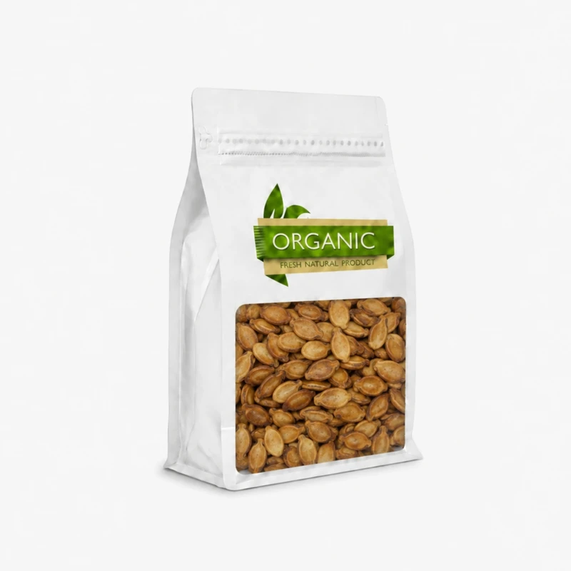 تخمه هندوانه دو آتیشه ارگانیک - 500 گرم