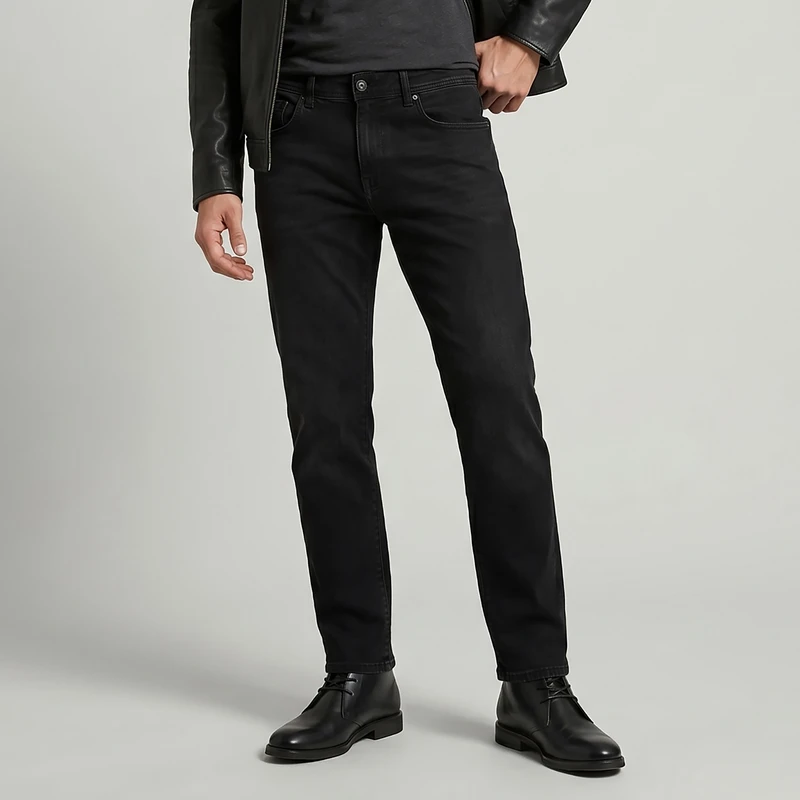 شلوار جین فیت معمولی (regular fit) مردانه زاگرس پوش مدل 104006261