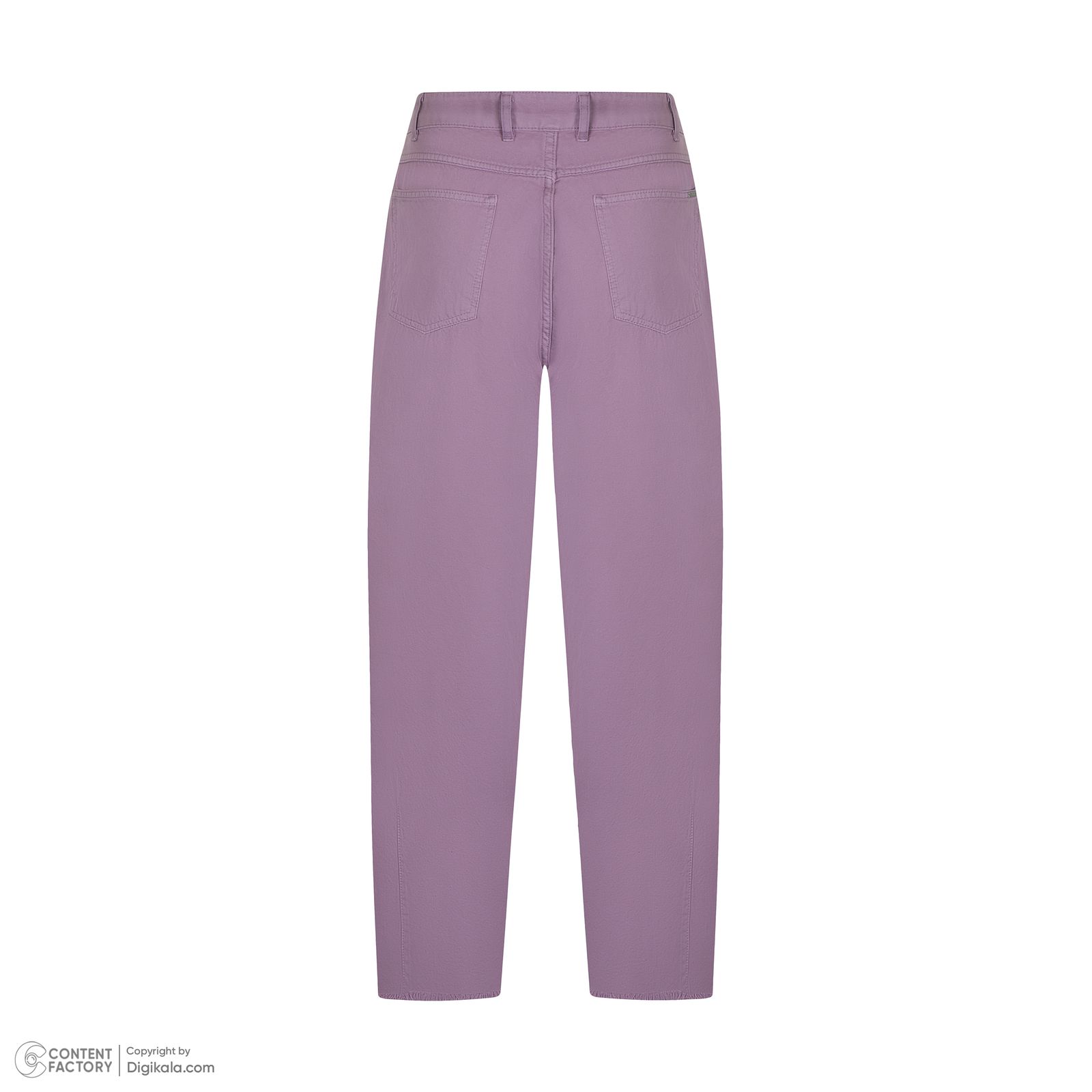 ست جلیقه و شلوار زنانه پاتن جامه مدل کتان 101231030134511 رنگ یاسی - - 8