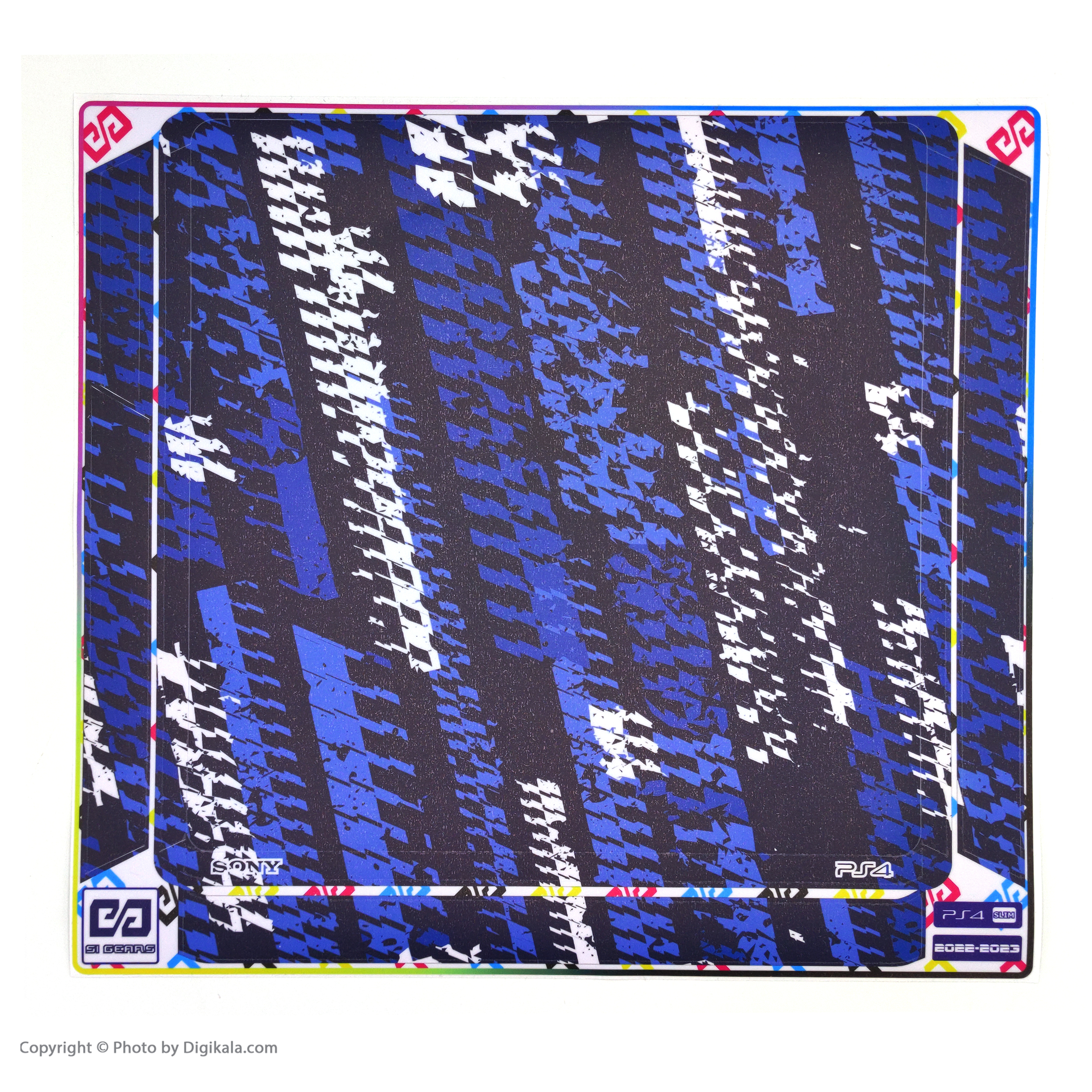 برچسب پلی استیشن 4 اس ای گییرز طرح Camo 01 مدل اسلیم