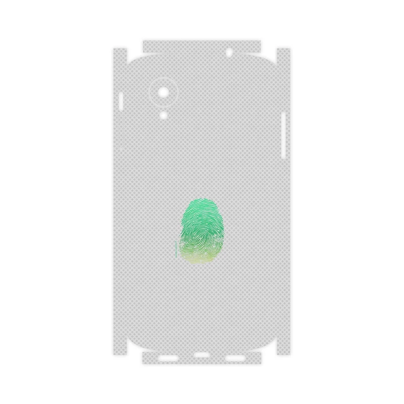 برچسب پوششی ماهوت مدل Minimal Fingerprint-FullSkin مناسب برای گوشی موبایل گوگل Nexus 5
