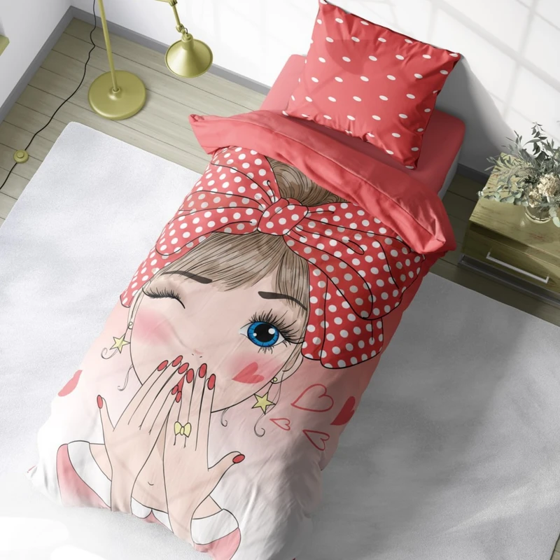 سرویس خواب 1 نفر 4 تکه مدل دخترانه کد 899