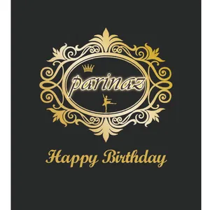 بنر تولد مدل اسم پریناز کد 137100111