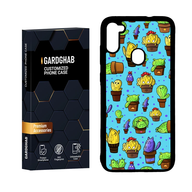 کاور گارد قاب مدل دور ژله ای فانتزی مناسب برای گوشی موبایل سامسونگ Galaxy A11 / M11