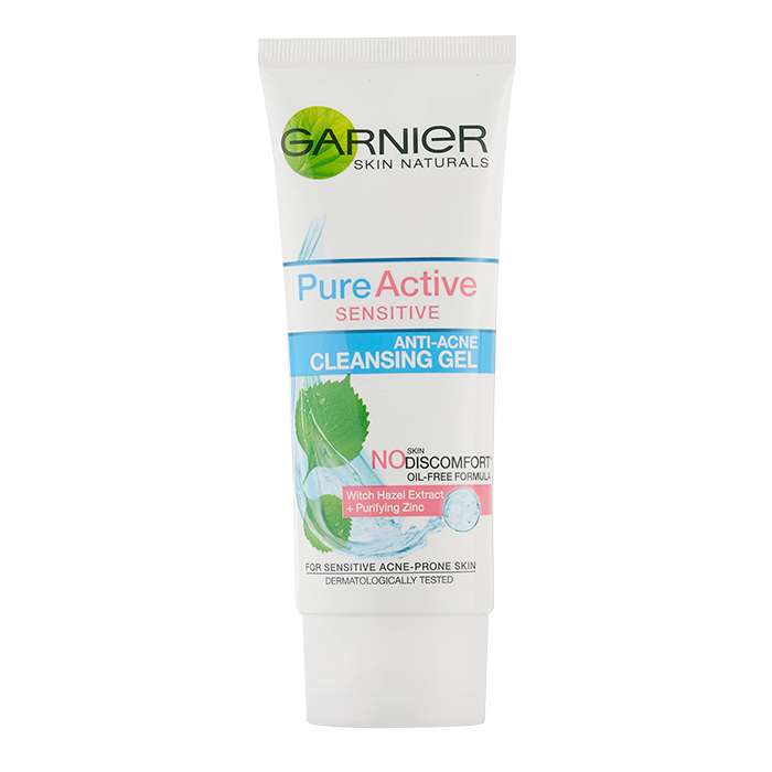 ژل شستشو صورت گارنیه مدل Pure Active حجم 100 میلی لیتر