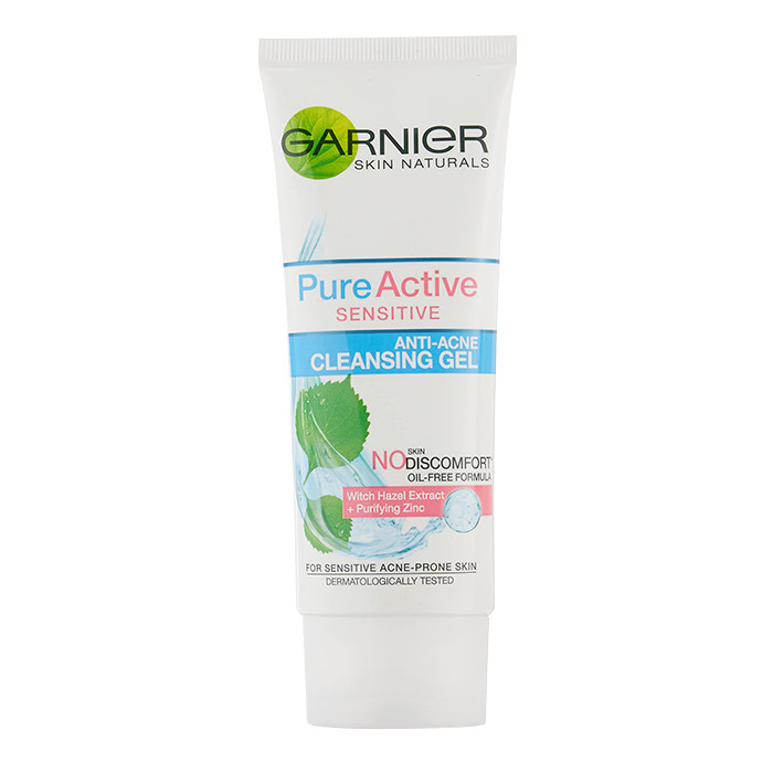 ژل شستشو صورت گارنیه مدل Pure Active حجم 100 میلی لیتر