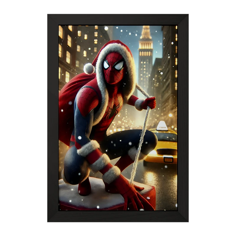 تابلو خندالو مدل مرد عنکبوتی (Spider Man) کد F8096