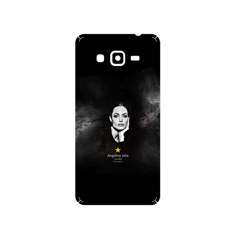 برچسب پوششی ماهوت مدل Angelina Jolie مناسب برای گوشی موبایل سامسونگ Galaxy Grand Prime