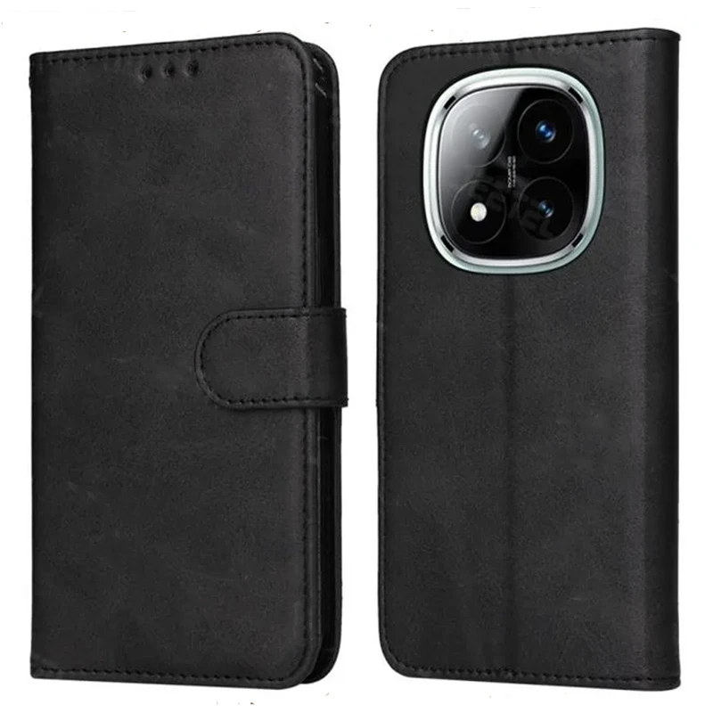 کیف کلاسوری طرح چرمی مناسب برای گوشی موبایل شیائومی redmi note 14 pro 4G