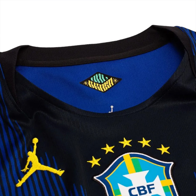 تی‌شرت ورزشی آستین کوتاه مردانه مدل برزیل Away WC 2026