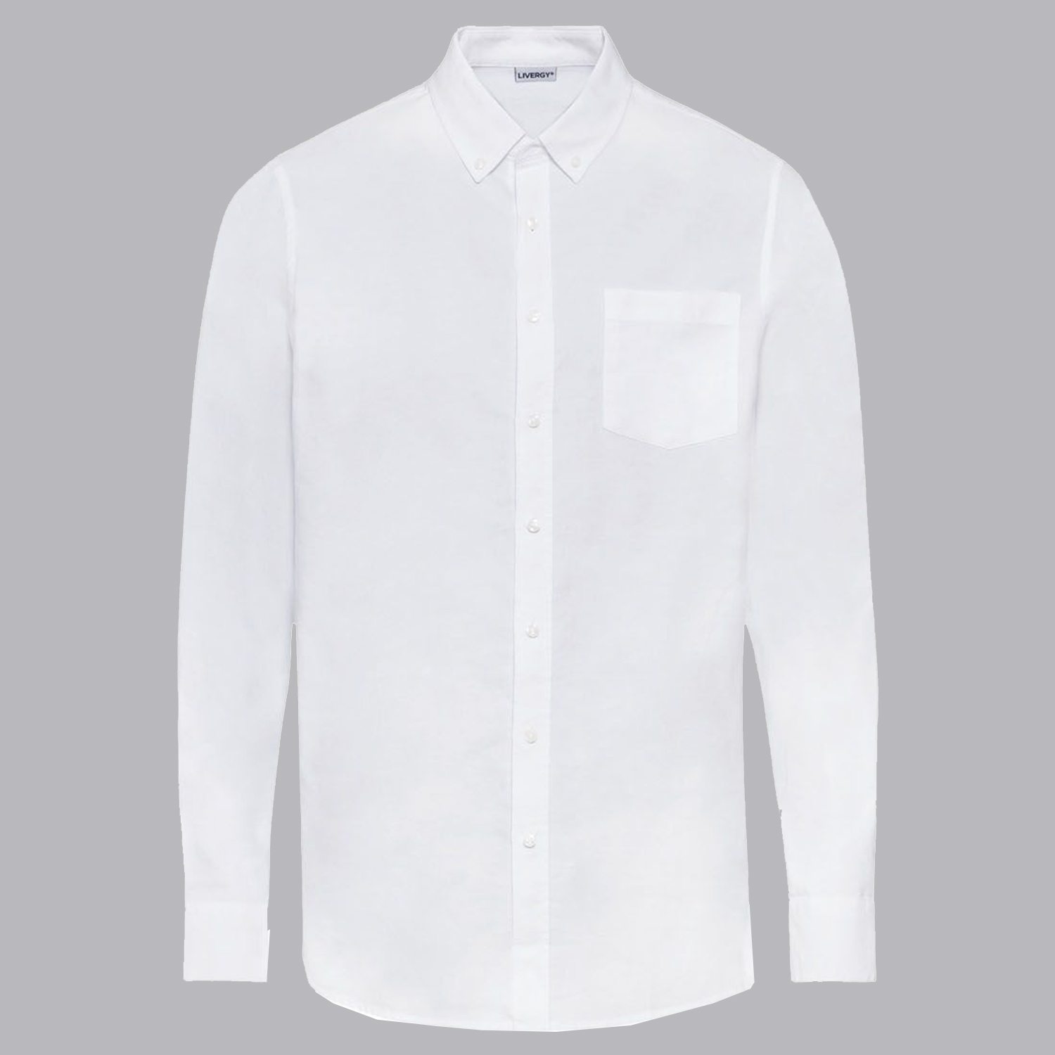 نکته خرید - قیمت روز پیراهن آستین بلند مردانه لیورجی مدل استایل کد UP-Modern2022 رنگ سفید خرید