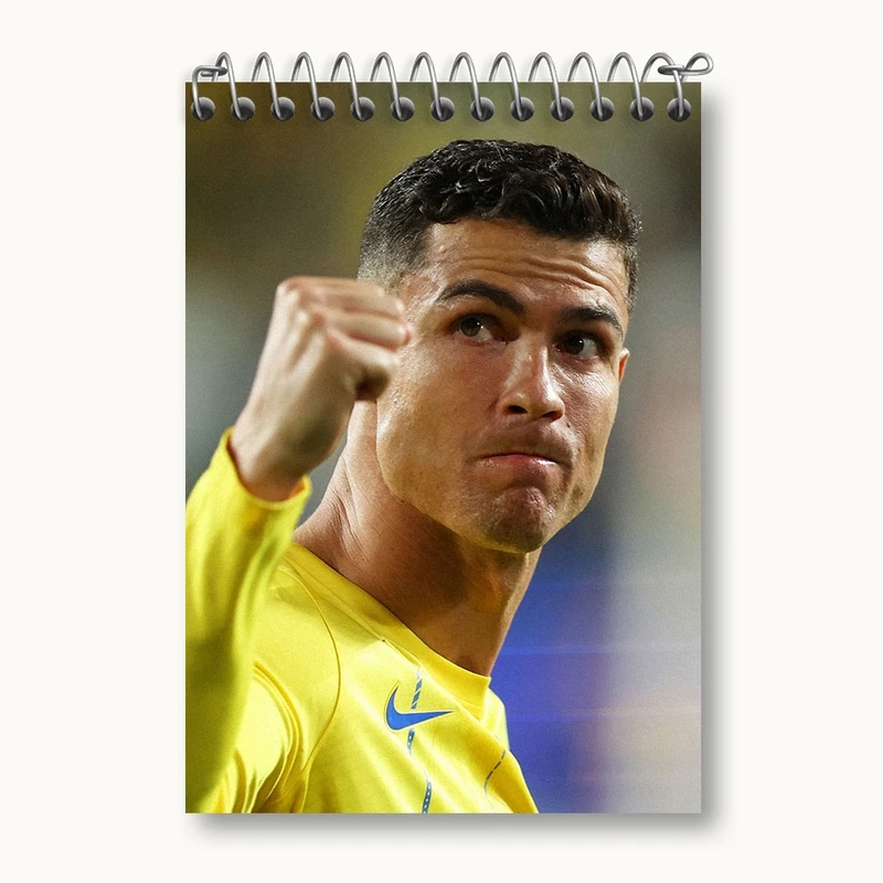 دفتر یادداشت 50 برگ خندالو مدل کریستیانو رونالدو کد 36391