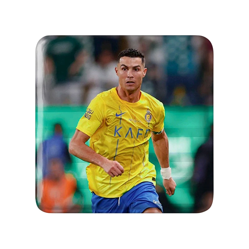 مگنت خندالو طرح کریستیانو رونالدو مدل مربعی کد 36428