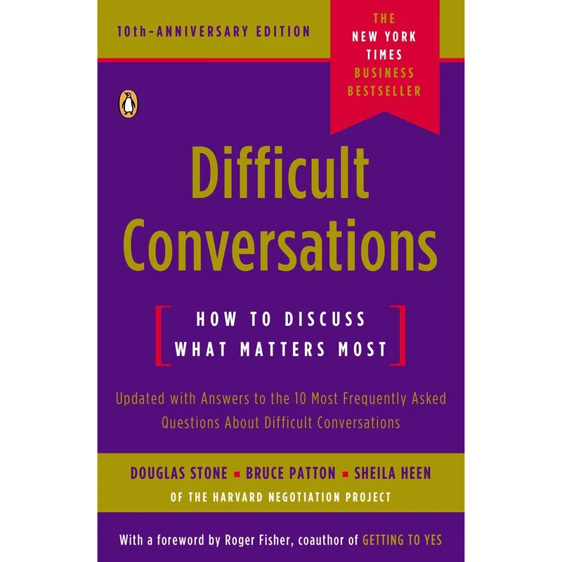 کتاب Difficult Conversations اثر جمعی از نویسندگان انتشارات تازه ها