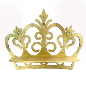 شلف دیواری اتاق کودک مدل تاج