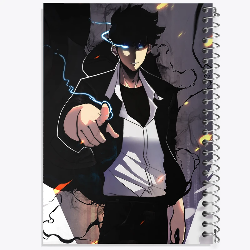 دفتر نت موسیقی 50 برگ خندالو مدل سونگ جین وو انیمه تک رو کد 33776