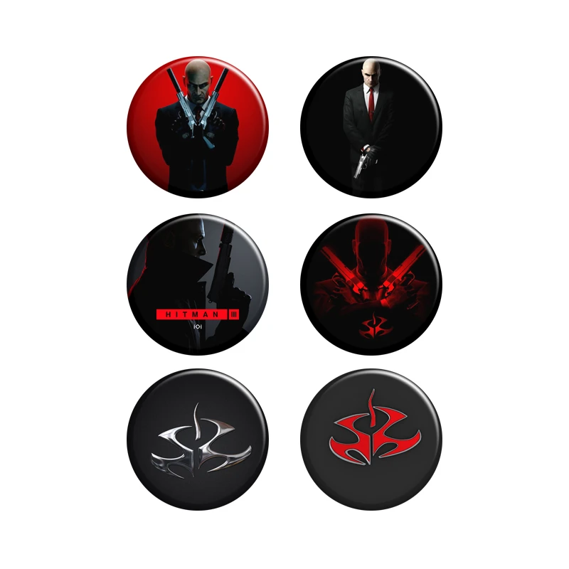 پیکسل ابیگل طرح بازی هیتمن hitman کد 017 مجموعه 6 عددی