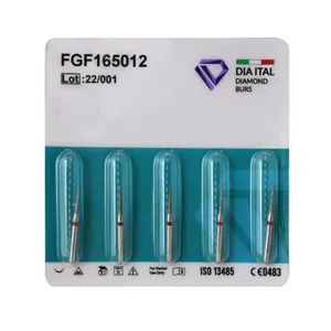 فرز الماسی دیا ایتالیا مدل Needle 165 سایز 012 بسته 5 عددی