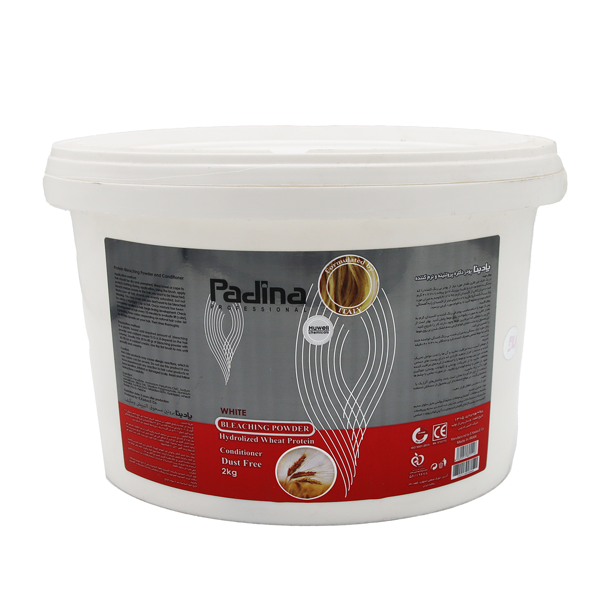 پودر دکلره پادینا مدل WH وزن 2000 گرم