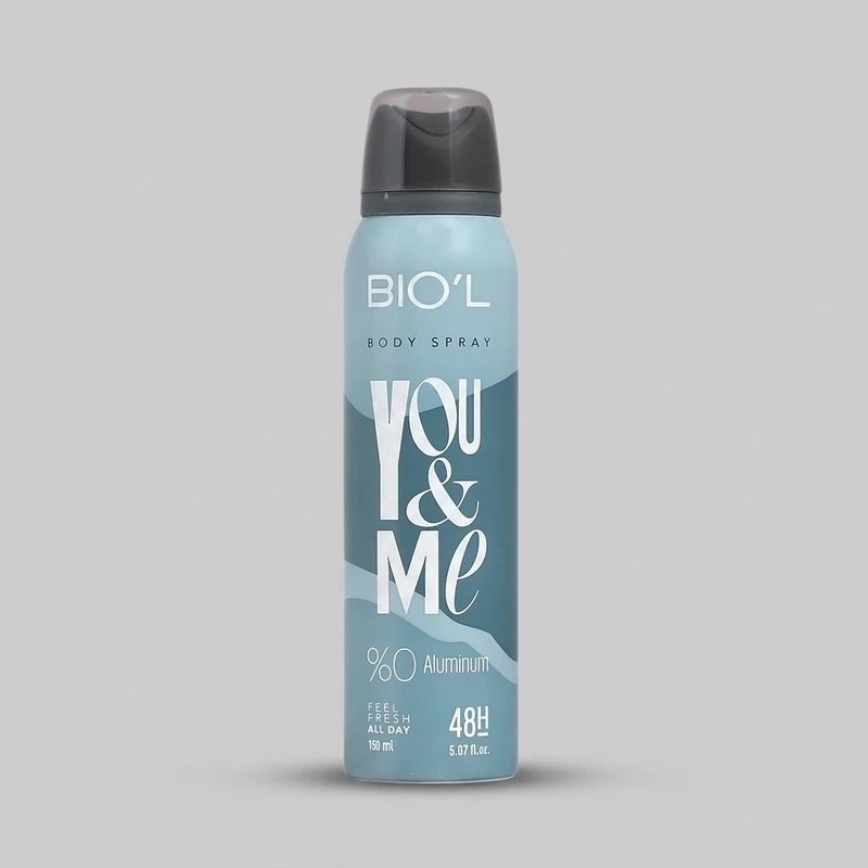 اسپری بدن مردانه بیول مدل YOU & ME حجم 150 میلی لیتر