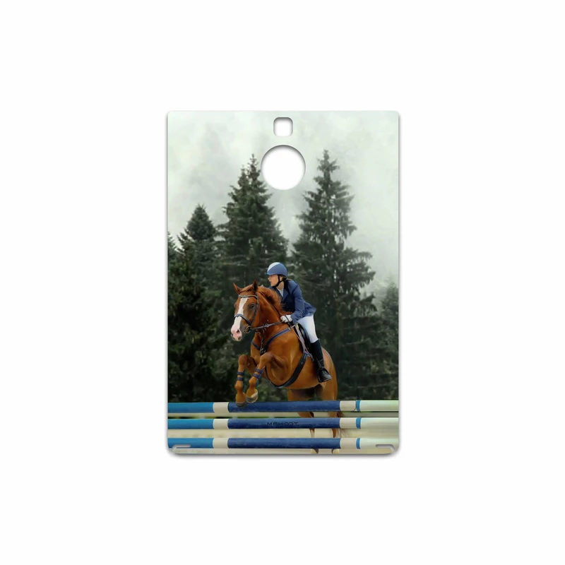 برچسب پوششی ماهوت مدل Equestrianism مناسب برای گوشی موبایل بلک بری Passport Silver Edition