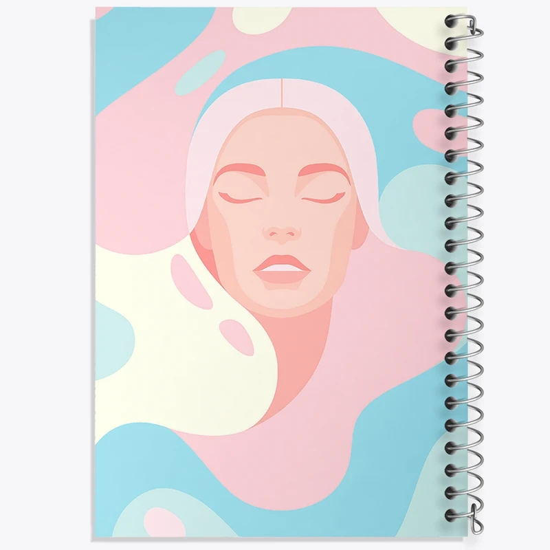 دفتر نت موسیقی 50 برگ خندالو مدل دخترانه کد F172