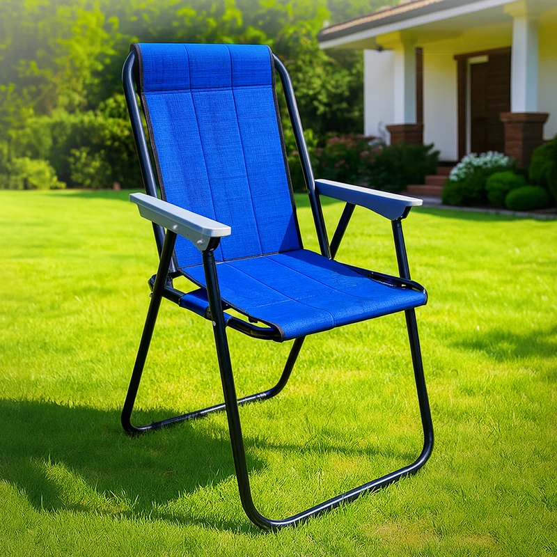 عکس شماره 12 : صندلی تاشو سفری مدل تاشو هفت فنره ارتفاع پایه 45 سانتی متر