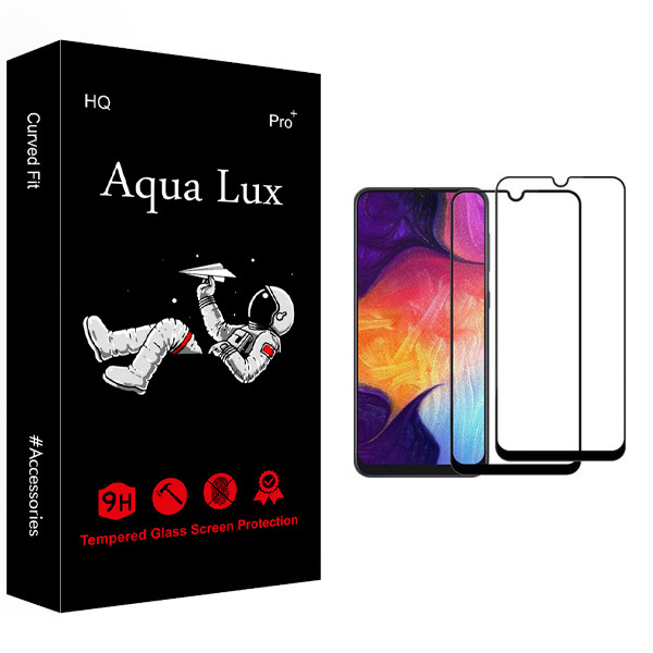 محافظ صفحه نمایش آکوا لاکس مدل +Pro مناسب برای گوشی موبایل سامسونگ Galaxy A10 بسته دو عددی